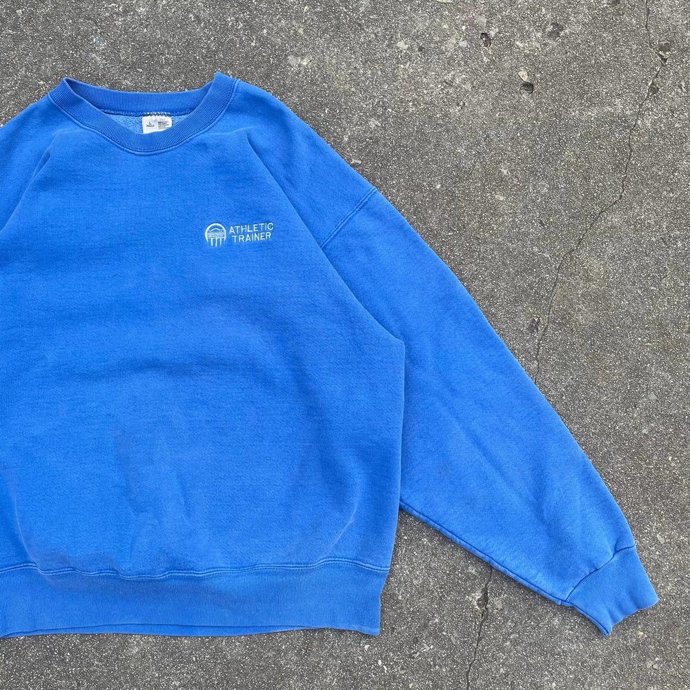 Vintage Athletic Trainer Sweatshirt Women's Large